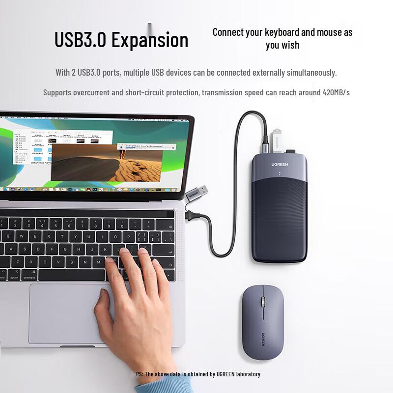 Ugreen 2.5-inch USB 3.0 SATA Hard Drive Enclosure