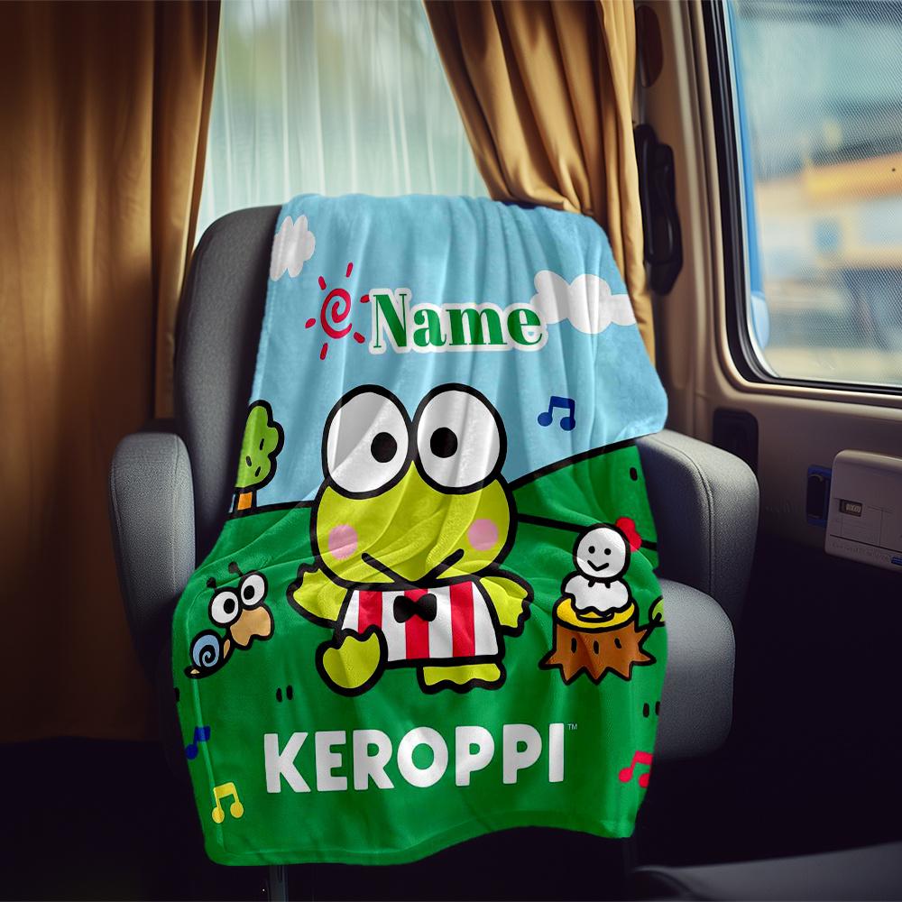 Keroppi Rv Blankets Comfortable Soft Lightweight Allseason Multipurpose Blanket For Picnics Sofas Camping Bedding Rv Use Perfect Gift For Friends And