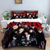 K-pop Group Duvet Cover Pillowcase 3D Printed S-Stray-K-Kids Bedding Set Single/Twin/Full/Queen Size for Fans Bedroom Decor