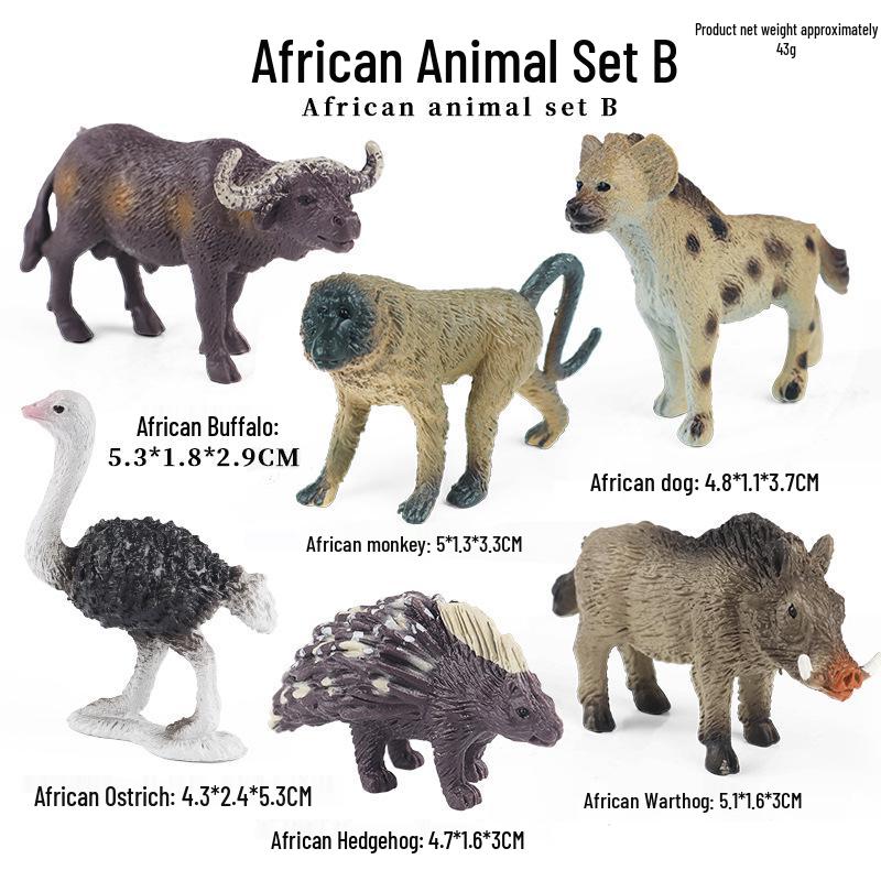 Mini Insect Model Set: Ant, Butterfly, Stag Beetle & Scorpion Toy for Kids