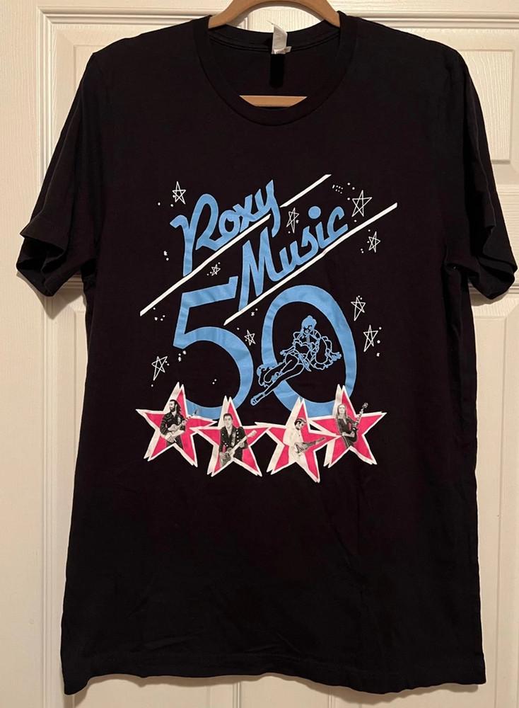Roxy Music Rock Band 50Year Shirt Unisex S5XL R313 Unisex T-Shirt XXXXL