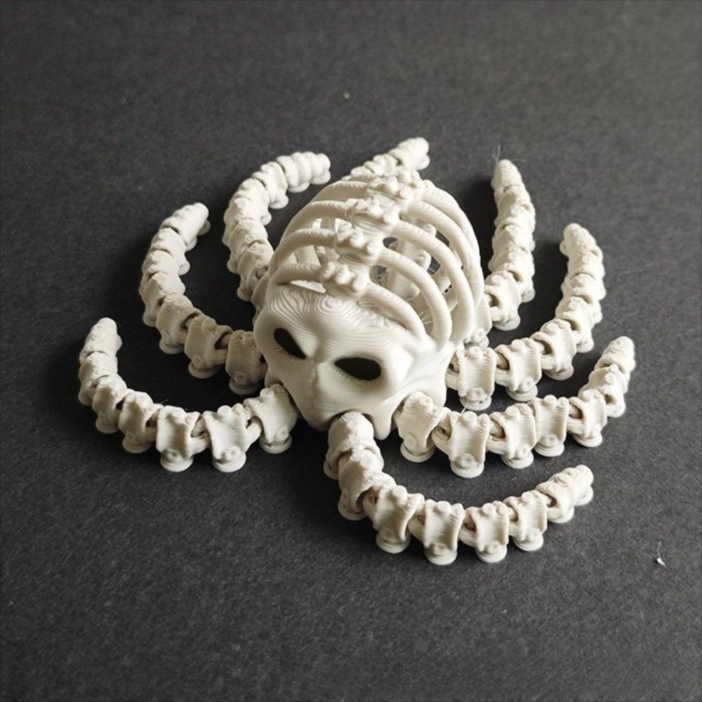 Statui de Caracatiță Imprimate 3D Caracatiță Mitologică Cthulhu Flexibilă Statui de Caracatiță Full Body Tentacule cu Ventuze Complexe Mobile