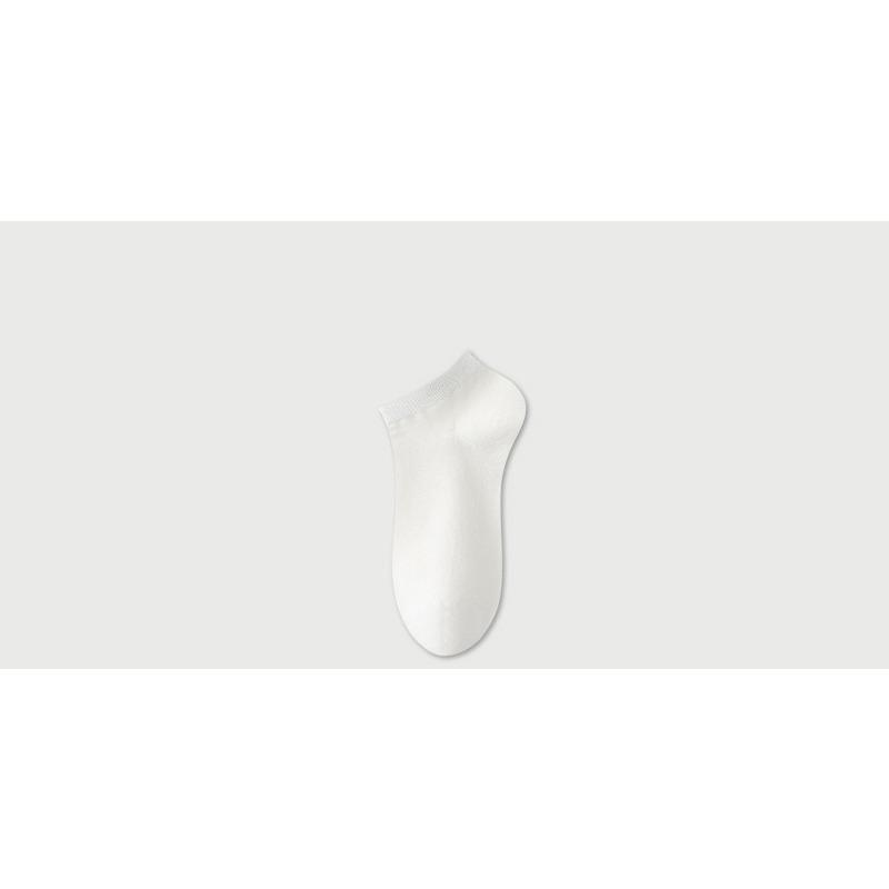 

Мужские короткие носки, летние тонкие из чистого хлопка, антибактериальные, дезодорирующие, влагоотводящие, дышащие, бесшовные летние спортивные носки-лодочки 1 pair