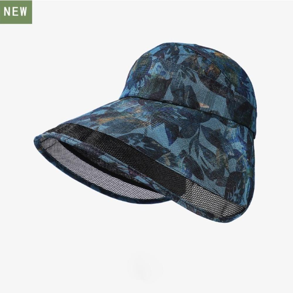 

Anti-Sun Baseball Cap Adjustable Fisherman Hat Fashion Beach Hat Gift темно-синього кольору