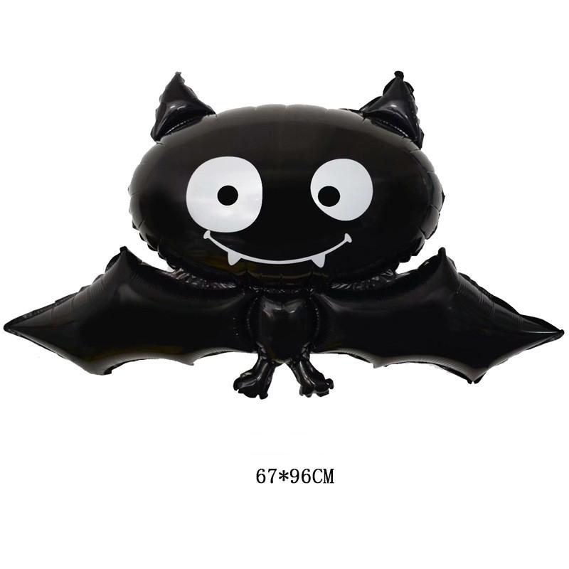 Spider Decorations Halloween Foil Balloon Toy Bat Ball Halloween Supplies Party
