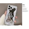 Minimalist floral mirror case for iPhone 16 Pro Max, iPhone 17, iPhone 15, iPhone 11, iPhone 8 Plus, and iPhone X