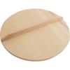 Ichihara Woodworks Wooden Lid, Natural Wood, 30cm, 10009