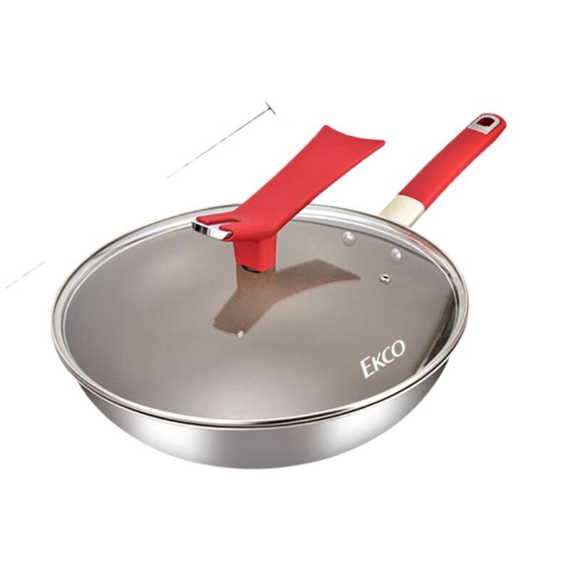 EKCO Corning Océane Вок из нержавеющей стали 304 с антипригарным покрытием