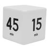 Countdown-Timer Würfeldesign Mehrere Zeiteinstellungen 5 15 25 45 Minuten Lern-Timer für Schüler Weiß
