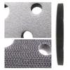 15 Hole 150mm Polishing Interfaces Pad Heavy Duty Foam Sanding Pad for Woodworking Auto Detailing Tools Accessories