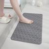 Rutschfeste PVC-Badezimmermatte: Dicke Anti-Rutsch Duschmassage-Matte mit Saugnäpfen