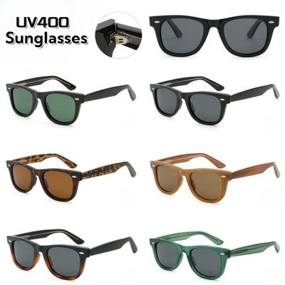 Classic High-End Sunglasses For Women And Men Retro Trend Uv400 Protection Driving Travel Street Photography Glasses