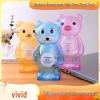 Clear Bear Coin Bank & Candy Jar for Kids' Birthdays