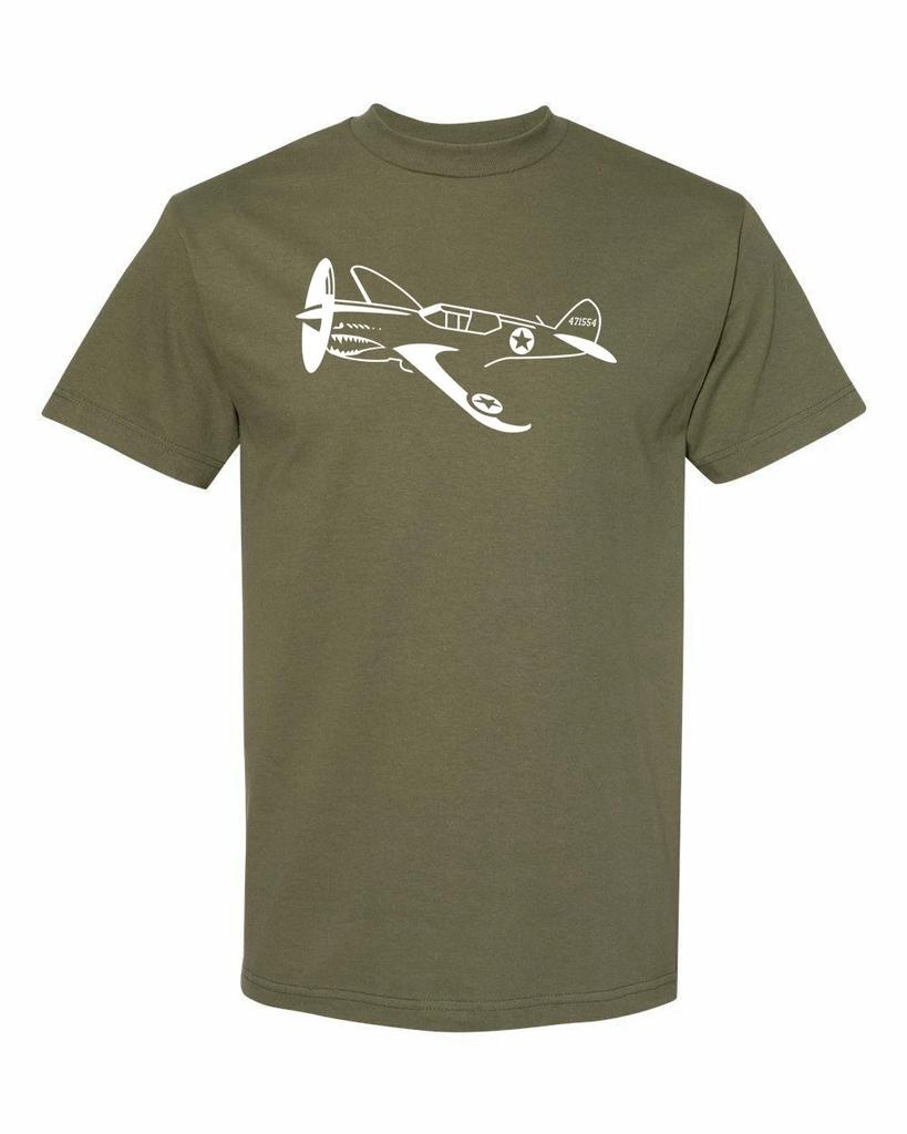 CURTISS P-40 WARHAWK T-Shirt Mehrfarbig S-XXL KOSTENLOSER VERSAND! TOMAHAWK Zweiter Weltkrieg