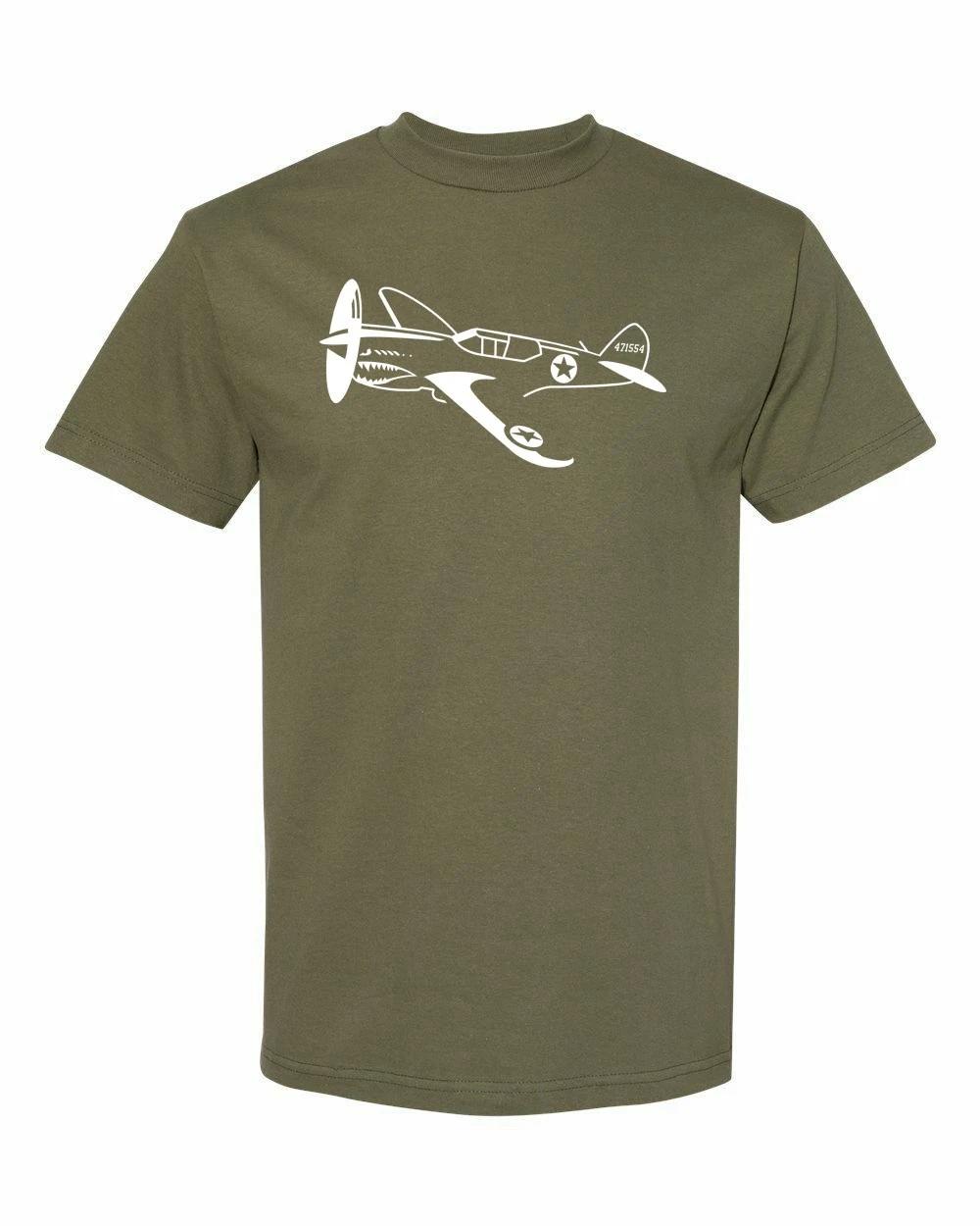 CURTISS P-40 WARHAWK T-Shirt Multi Colors S-XXL FREE S&H! TOMAHAWK WWII 4XL