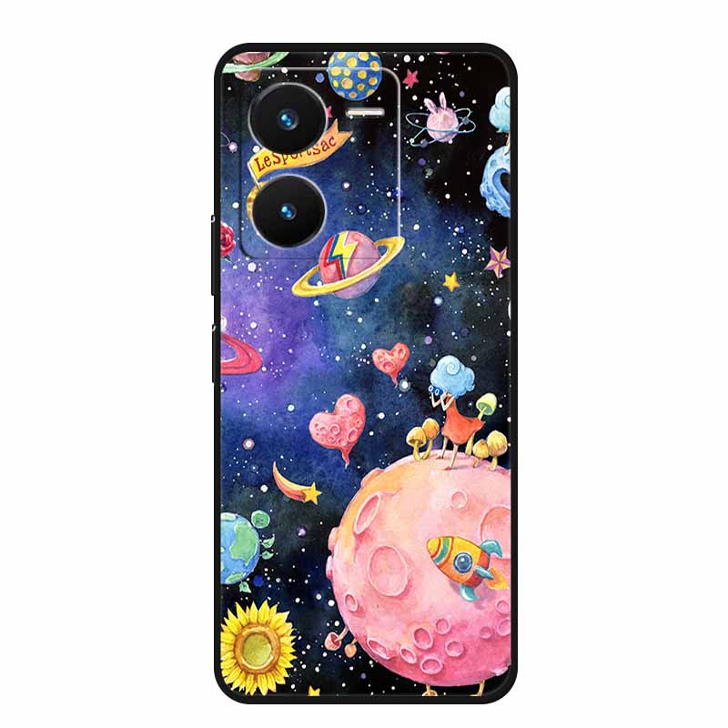 For Vivo IQOO Z8X Case Original Soft TPU Silicon Phone Back Cases for Vivo IQOO Z8 V2314A V2312A IQOOZ8x Protector Fashion Shell