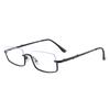 Retro Personalized Women'S Sunglasses Uv Protection Trend Half-Frame Glasses Fashion Versatile Sunglasses Men