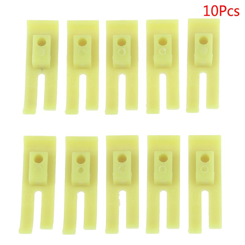 1/10 Pc Industrial Sewing Machine Flat Plastic Presser Foot Leather Foam Rubber MT-18 Model for Machines