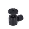 Mini Tripod Ball Head with 1 4 Inch Screw and Hot Shoe Mount Adapter for DSLR Camera Ring Light