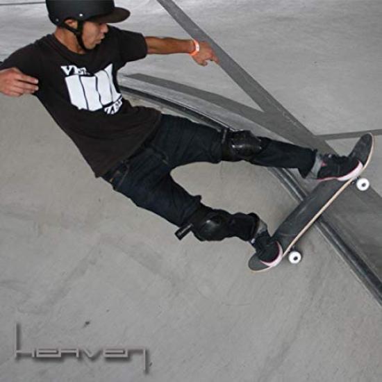 Skateboard Vitamin HEAVEN PERFECT VITAMIN SKATE COMPLETE A Size That Is Safe for Beginners To Advanced Users Size Canadian Maple Skateboard Complete