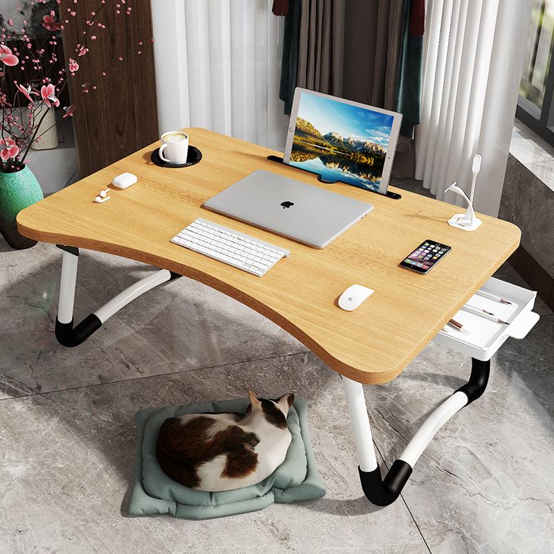 Foldable Laptop Bed Desk - Floor Sitting Table for Bedroom or Dorm Study