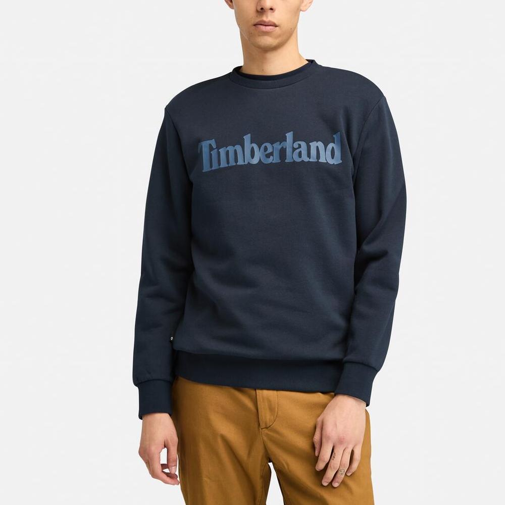 Timberland Outdoor Casual Terry Sweatshirt Men Sweatshirt Deep-Sapphire-Blue A4455433