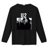 Las Vegas U2 Bootleg Retro 90s Band Concert T Shirt 2023 Long or s Rock Music Fans vintage Washed Stylish Comfortable fashion