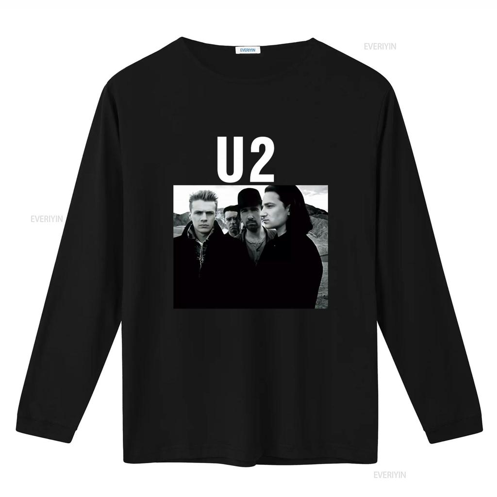 Las Vegas U2 Bootleg Retro 90s Band Concert T Shirt 2023 Long or s Rock Music Fans vintage Washed Stylish Comfortable fashion