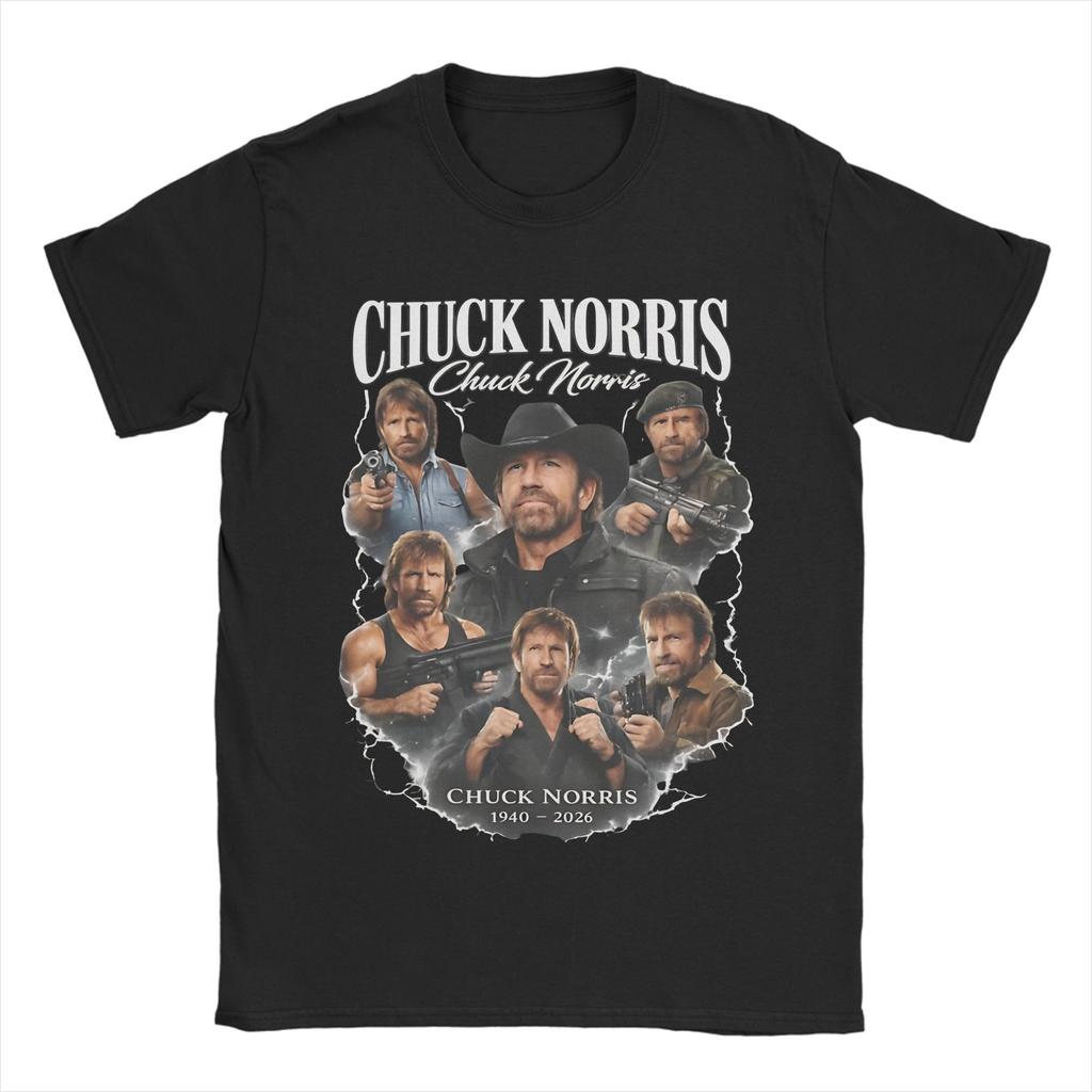 Chuck Norris RIP Memorial Apparel Unisex T Shirt Cotton Tee New Arrival Tops Tshirt
