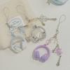 Ins Wind Music Headset Shape Mobile Phone Chain Personality Backpack Pendant Musical Note Keychain Creative High-value Pendant