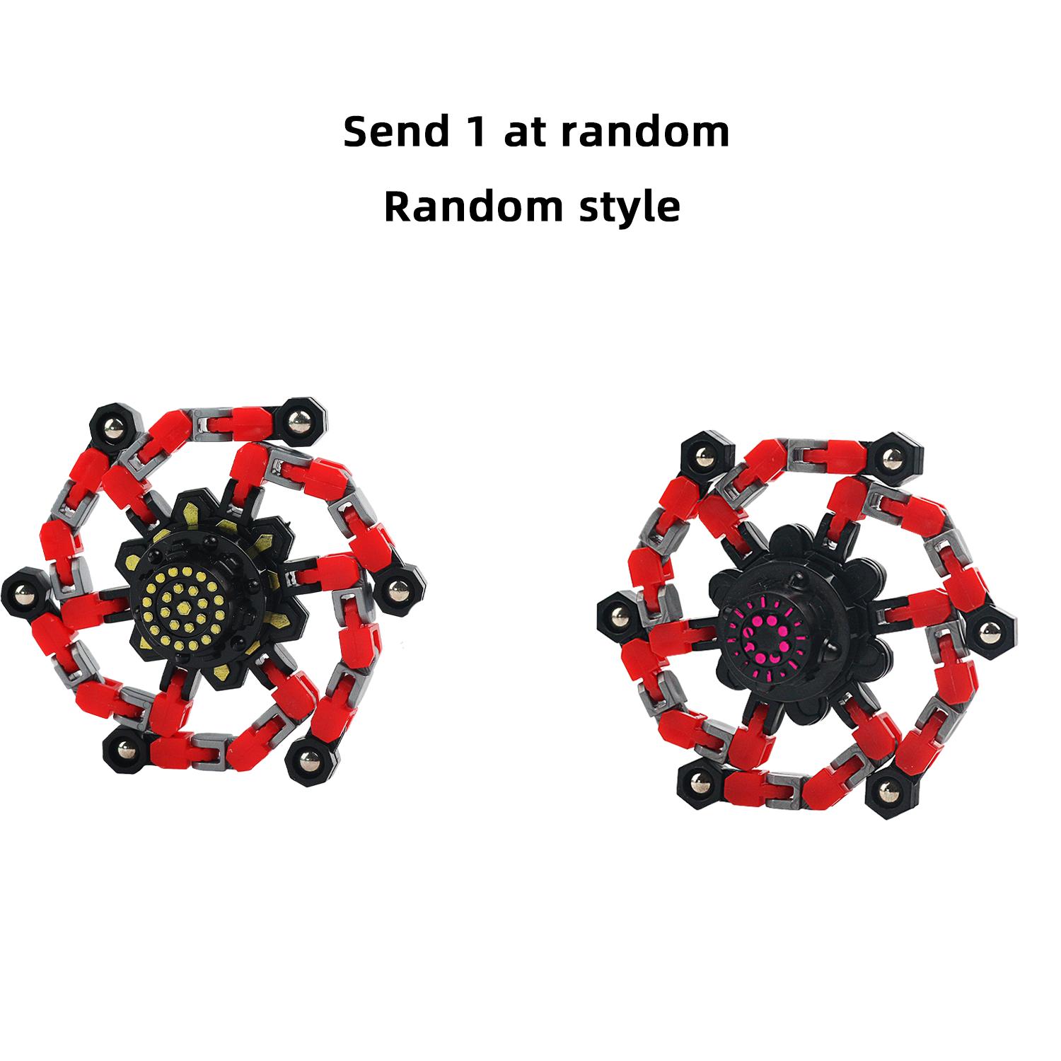 Transformable Fidget Spinners Chain Toys Stress Relief Sensory Toys Fingertip Gyros Spinner Party Favors For Kids Adults