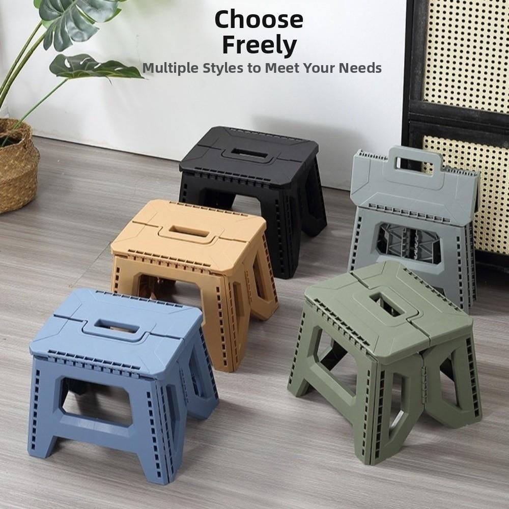 Thickened Step Chair Collapsible Camping Stool Lightweight Folding Stool Outdoor Use