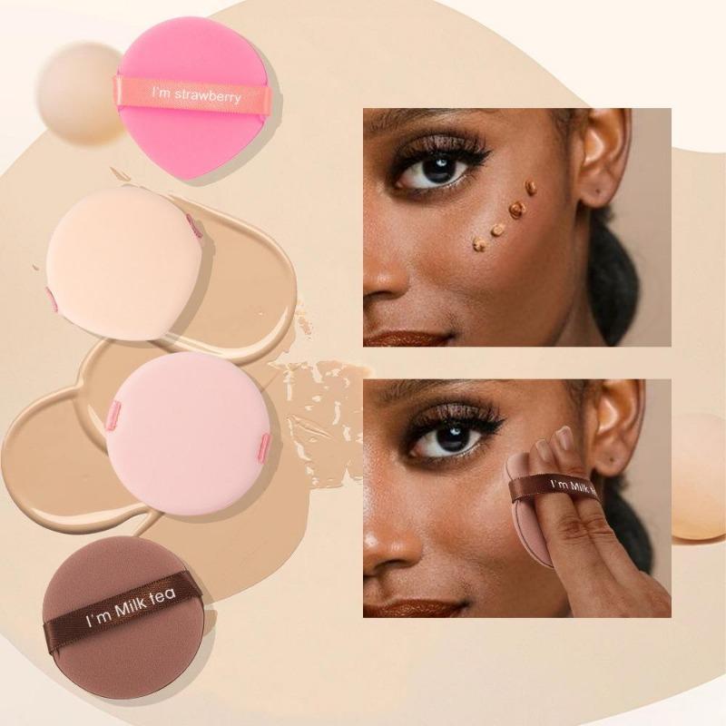 Air Cushion Powder Puff, Makeup Cotton Sponge, Ultra-soft Dry and Wet Liquid Foundation Makeup Tool, Fine Loose Powder Puff