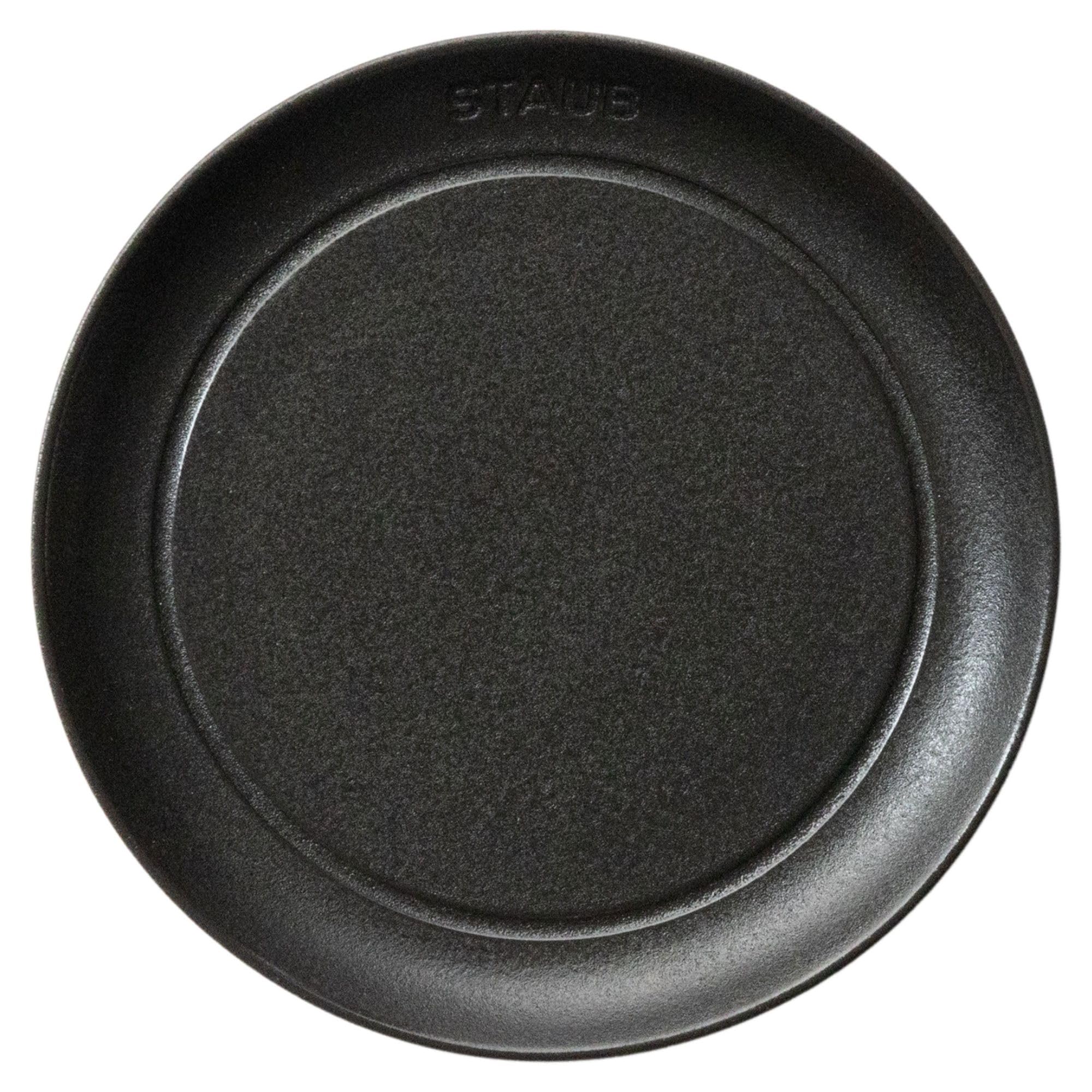 Staub 15см Матовая Керамика Микроволновая Печь Безопасная Японская Керамическая Тарелка  Plate Black  Тарелка, [Официальный Дилер] Z1035-100
