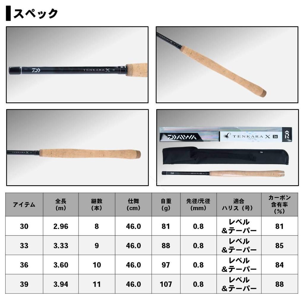 Daiwa Tenkara X 33 Mountain Stream Fishing Rod