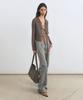 INSILENCE WOMEN Straight Color Denim Khaki Grey