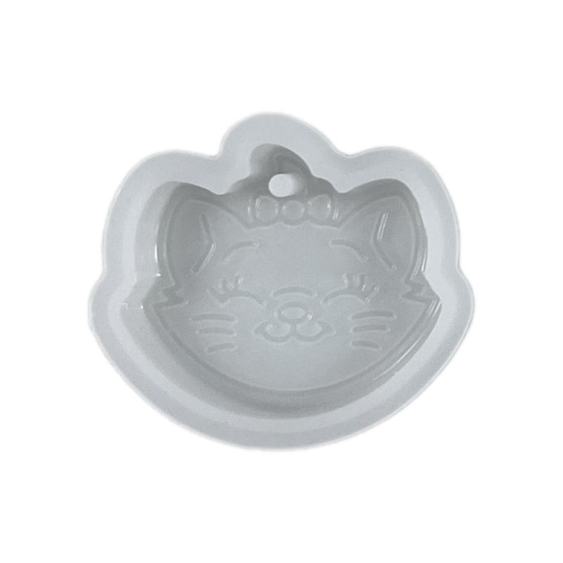 Sign Molds Pendants Mould Different Shapes Silicone Resin Moulds with Hole Silicone Material for DIY Pendants Crafts