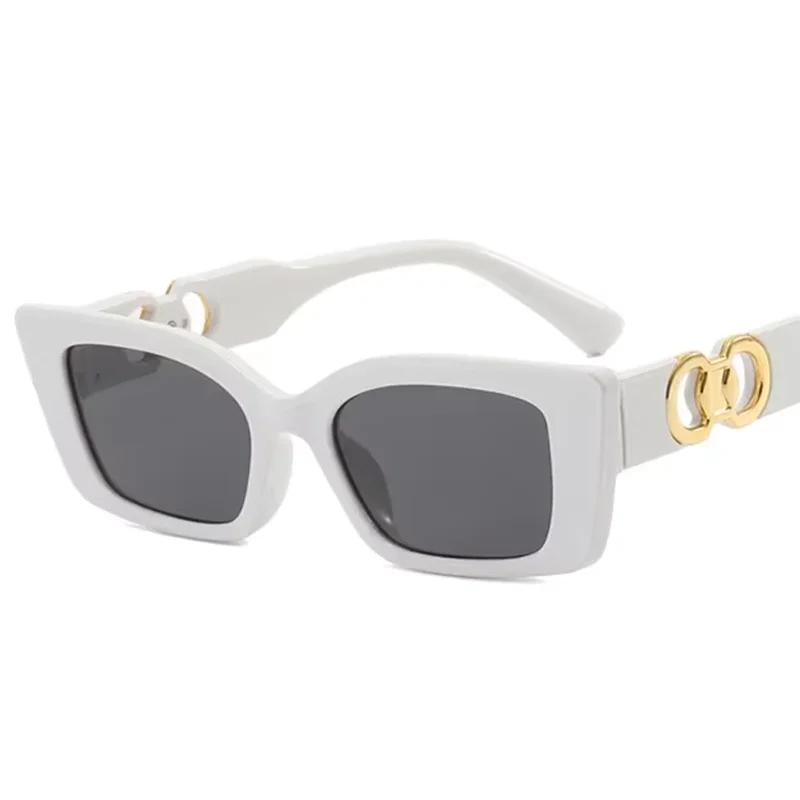 Rectangle Elegant Sunglasses Women Men Brand Designer Fashion Sun Glasses Female Male Classical Punk Mirror Oculos De Sol