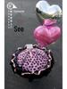 Valentine's Day Plum Rose Soap & Preserved Flower Gift for Girlfriend or Best Friend