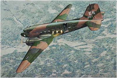 Roden 1/144 Scale US Air Force Douglas AC-47D Spooky Gunship Plastic Model Kit RE14310
