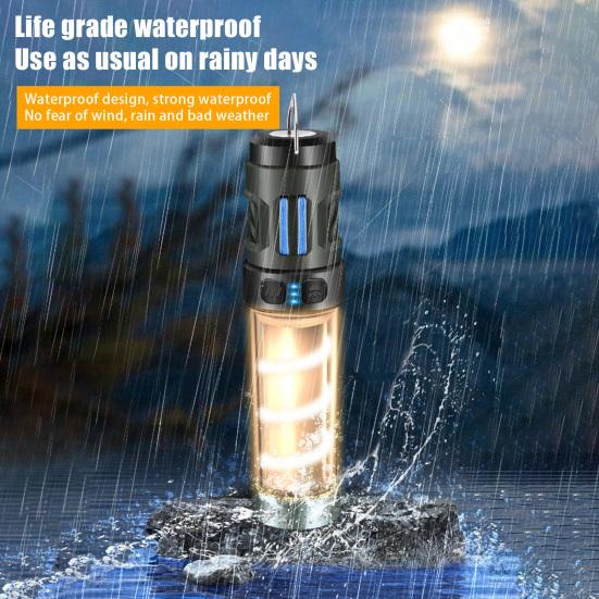 

Многофункциональный светодиодный походный светильник отпугиватель комаров с регулируемой яркостью, супер яркий IPX5, водонепроницаемый перезаряжаемый портативный фонарь от комаров