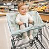 Cartoon Printed Kids Dining Chair Cover Polyester Seat Cover Baby Shopping Cart Seat Cover  Baby