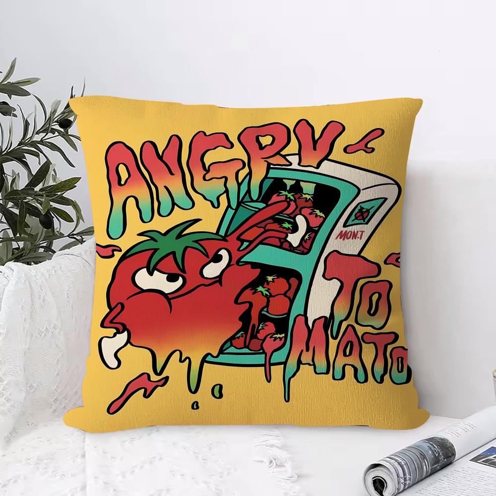 

Cushion Cover Anti-dustmite Pillowcase Invisible Zipper Silky Short Plush Sofa Cushion Cover Olivia Rodrigo Album 30cmx30cm