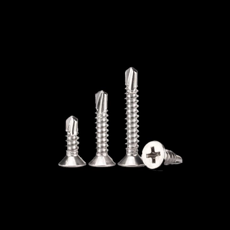 Feng Jin Zhu Stainless Steel Phillips Self-Drilling Countersunk Screws