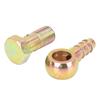 uxcell Banjo Slange 12mm Barb Bolt Fittings Banjo Bolt Skivesett Bronsetone for Motorsykler Sett med 2