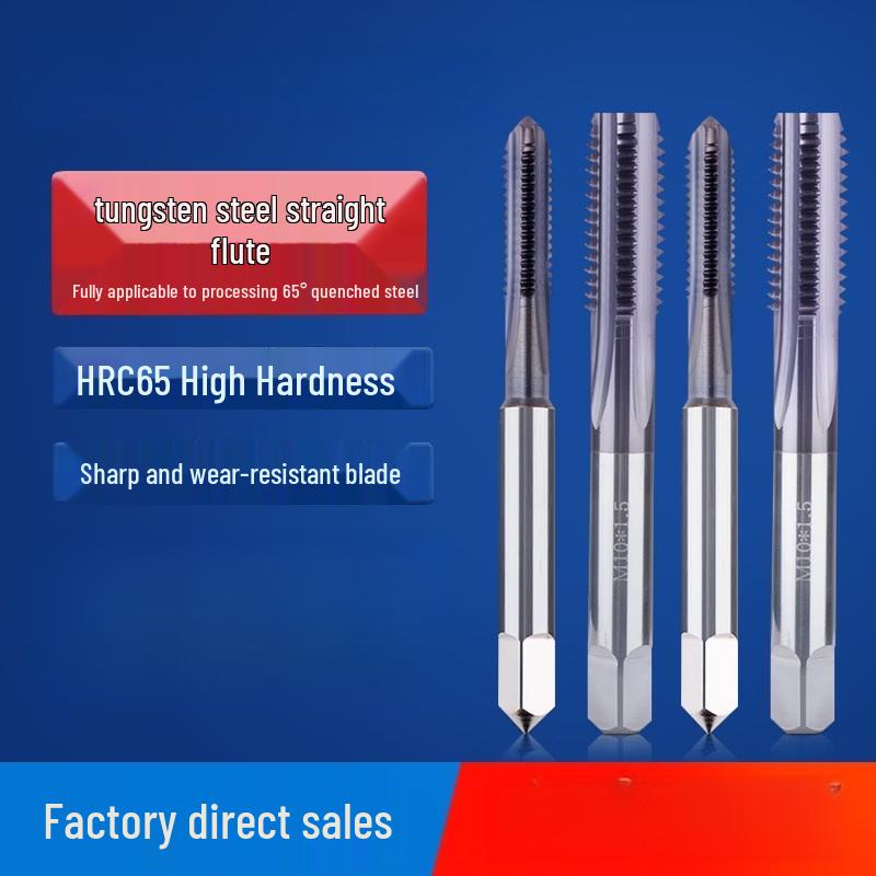 Jundingying M24*3 Tungsten Steel Straight Flute Tap