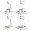Baby Shower Rack Stand Height Adjustable Anti-Slip Bath Tub Holder Duck Design Foldable Portable Baby Care Stand