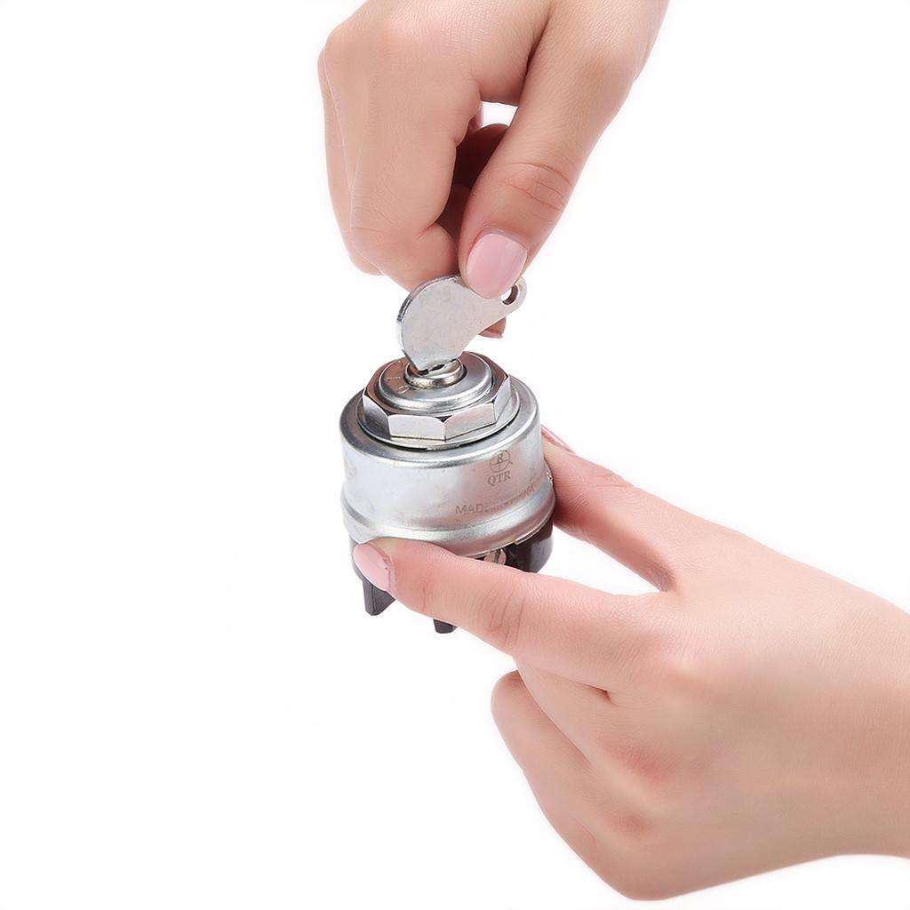 

Универсальный 24 В 100 А 6-позиционный переключатель зажигания автомобиля с ключом