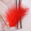 50Pcs With Clip Buckle Full Fleece Turkey Fluff Fluff Diy Decorative Dream Catcher Cat Stick Feather Material