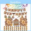 Charming Capybara Party Supplies With Colorful Balloons And Eye-catching Banners For Celebrations